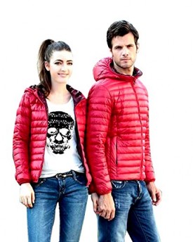 Janecrafts-Womens-Fashion-Ultralight-Warm-Hardwear-Down-Jacket-Short-Hooded-Overcoat-with-Wave-Quilting-L-Red-0