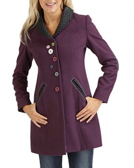 Joe-Browns-Womens-Brilliant-Button-Long-Sleeved-Coat-Purple-18-0