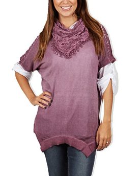 Joe-Browns-Womens-Does-It-All-3-Piece-Blouse-Plum-1618-0