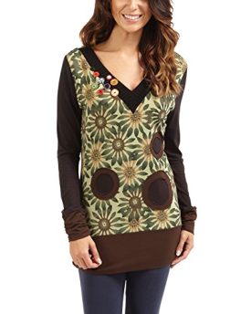 Joe-Browns-Womens-Forgotten-Mountains-Long-Sleeved-Top-Browns-10-0