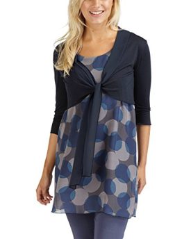 Joe-Browns-Womens-Heir-To-The-Throne-Tunic-and-Shrug-Cardigan-Set-Blues-14-0