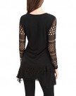 Joe-Browns-Womens-Luxe-Lace-Panel-Long-Sleeved-Tunic-Top-Black-12-0-0