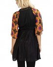 Joe-Browns-Womens-Stand-Out-Floaty-Tunic-Blouse-Black-Multi-12-0-0