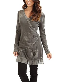 Joe-Browns-Womens-Utterly-Utopia-Long-Sleeved-Tunic-Top-Charcoal-12-0