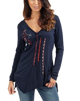 Joe-Browns-Womens-Wonderful-Wrap-Front-Long-Sleeved-Top-Blue-10-0