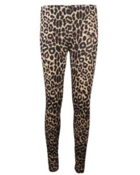 Karma-Womens-Leopard-Animal-Print-Full-Ankle-Length-Tight-Leggings-8-14-Ml-12-14-0