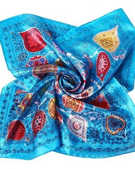 KobwaTM-Blue-Fashion-Retro-Design-Silk-Kerchief-Scarves-With-Kobwas-Keyring-0