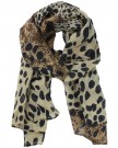KobwaTM-Long-Soft-Animal-Leopard-Print-Fringed-Womens-Fashion-Shoulder-Wrap-Chiffon-Long-Scarf-Stole-Free-Keyring-0