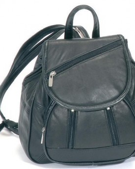 Kruger-Ladies-Leather-city-backpacks-black-0