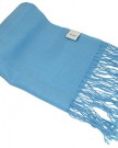 Kuldip-Unisex-100-Pure-Wool-Pashmina-Shawl-Scarf-Baby-Blue-0