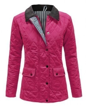 LADIES-QUILTED-PADDED-BUTTON-ZIP-WOMENS-WINTER-JACKET-FUSCHIA-16-0