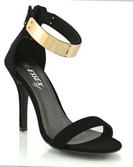 LADIES-STILETTO-ANKLE-CUFF-STRAP-WOMENS-HIGH-HEEL-STRAPPY-SANDALS-PEEP-TOE-SHOES-3-4-5-6-7-8-UK-5-EU-38-US-7-Black-Faux-Suede-0