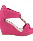 LADIES-WOMENS-BLACK-BEACH-SUMMER-STRAPPY-SANDALS-LOW-MID-HIGH-HEELS-WEDGES-SIZE-3-4-5-6-7-8-UK-6-EU-39-US-8-Hot-Pink-Fuchsia-Suede-0-1