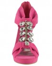 LADIES-WOMENS-BLACK-BEACH-SUMMER-STRAPPY-SANDALS-LOW-MID-HIGH-HEELS-WEDGES-SIZE-3-4-5-6-7-8-UK-6-EU-39-US-8-Hot-Pink-Fuchsia-Suede-0-2