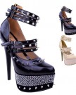 LADIES-WOMENS-BLACK-NUDE-STUDDED-SPIKE-STRAPPY-GOTHIC-ANKLE-STRAP-HIGH-HEELS-PLATFORMS-COURT-SHOES-SIZE-UK-6-EU-39-US-8-Black-Patent-0