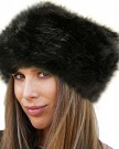 LADIES-WOMENS-GLAMOROUS-FAUX-FUR-RUSSIAN-COSSACK-HAT-BLACK-0