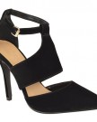 LADIES-WOMENS-HIGH-HEELS-POINTED-TOE-STILETTO-SANDALS-CUT-OUT-COURT-SHOES-SIZE-UK-6-Black-Suede-0-0
