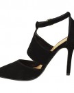 LADIES-WOMENS-HIGH-HEELS-POINTED-TOE-STILETTO-SANDALS-CUT-OUT-COURT-SHOES-SIZE-UK-6-Black-Suede-0-2