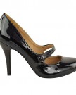 LADIES-WOMENS-LOW-MID-HIGH-HEEL-ANKLE-STRAP-COURT-SHOES-WORK-PUMPS-SANDALS-SIZE-UK-7-Black-Patent-0-1