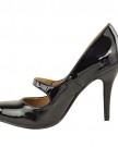 LADIES-WOMENS-LOW-MID-HIGH-HEEL-ANKLE-STRAP-COURT-SHOES-WORK-PUMPS-SANDALS-SIZE-UK-7-Black-Patent-0-2