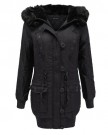 LADIES-WOMENS-OVERSIZED-FUR-HOODED-QUILTED-PADDED-MILITARY-PARKA-JACKET-COAT-NAVY-10-0-0