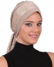 Lace-Embroided-Headwear-Beige-0-3
