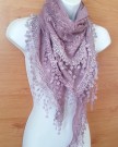 Lace-Triangle-Scarf-Floral-Embroidery-Tassel-Fashion-Purple-0-1