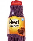 Ladies-23-tog-Thermal-knitted-Heat-Holders-FINGERLESS-Mitten-Cap-Gloves-Purple-0-0