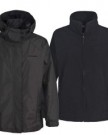 Ladies-3-in-1-Trespass-Bengairn-Waterproof-5000mm-Jacket-with-Detachable-Fleece-Black-Size-16-0-1