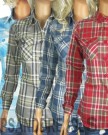 Ladies-Checked-Shirts-Fitted-Check-Blouses-GREY-UK-14-EU-42-0-0