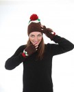 Ladies-Christmas-Festive-Holiday-Season-Fancy-Dress-Novelty-Knit-Beanie-Hats-Pudding-0