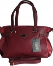 Ladies-Designer-Shoulder-Tote-bag-with-Contrasing-Panels-Assorted-Colours-by-LB-Paris-0