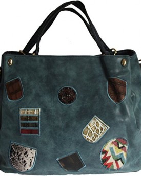 Ladies-Designer-Tapestry-Effect-Shoulder-Tote-Handbag-0