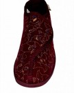 Ladies-Dunlop-BETSY-velcro-Boot-slippers-Burgundy-size-6-0-2