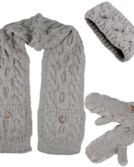 Ladies-Elin-Winter-Accessory-Set-Headband-Pocket-Scarf-Mitten-Gloves-Charcoal-0