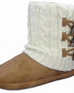 Ladies-Famous-Dunlop-BRONWYN-Faux-Suede-Boot-Slippers-CHESTNUT-Medium-UK-sizes-5-6-0