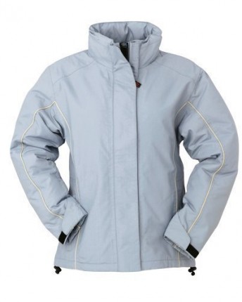 Ladies-Fitted-Waterproof-Windproof-Outdoor-Rain-Parka-Coat-Jacket-Small-8-10-Light-Blue-0