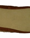 Ladies-Genuine-Sheepskin-Collar-Slippers-with-Soft-Sole-Brown-size-4-UK-0-4