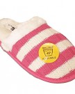 Ladies-Knitted-Festive-Warm-Slippers-With-Cosy-Faux-Fur-Lining-Size-3-to-8-UK-CHRISTMAS-XMAS-5-to-6-UK-MEDIUM-Ladies-STRIPES-PINK-0