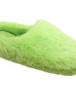 Ladies-Memory-Foam-Mules-Warm-Luxurious-Slippers-In-Blue-Good-Christmas-Present-UK-Size-5-0-0