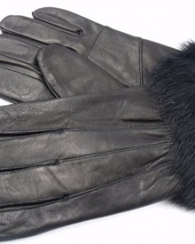 Ladies-New-Black-Soft-Leather-Gloves-By-Lorenz-8912-Small-0