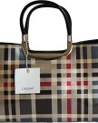 Ladies-Patent-Effect-Designer-Shoulder-Tote-bag-in-Coloured-Tartan-design-by-Lantadeli-Paris-0-0