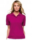 Ladies-Pique-Polo-T-Shirts-Sizes-8-to-22-WORK-CASUAL-SPORTS-LEISURE-14-L-PURPLE-0-0