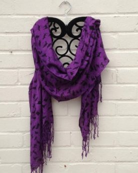 Ladies-Scarf-Cat-Print-Purple-721-048-0