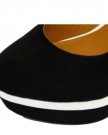 Ladies-Slip-On-Black-White-Platform-Court-Stiletto-High-Heel-Shoes-0-3