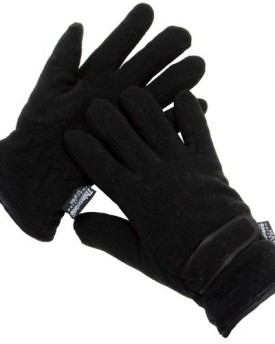 Ladies-Thinsulate-Insulation-Winter-Fleece-Outdoor-Gloves-One-Size-Black-0