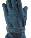 Ladies-Thinsulate-Polar-Fleece-Gloves-With-Black-Trim-Velcro-Close-Navy-0