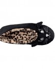 Ladies-Velour-Cat-Ballet-Style-Slipper-With-Leopard-Print-Inner-Black-UK-56-0-2