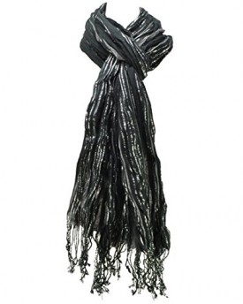 Ladies-Vintage-Winter-Scarves-Many-Styles-Black-Tassel-0