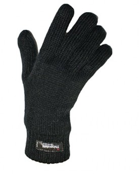 Ladies-Warm-Knitted-Thermal-Thinsulate-Lined-Gloves-in-wide-choice-of-colours-JETBLACK-0